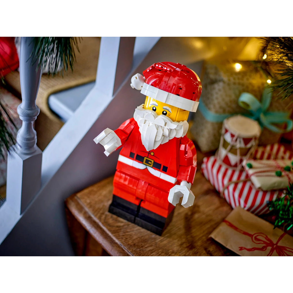 Up-Scaled Santa Minifigure (#5)