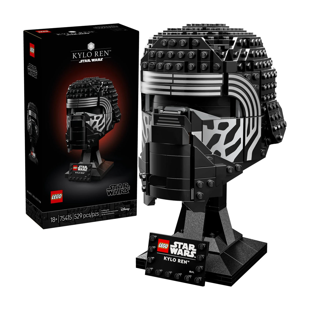 Kylo Ren™ Helmet & Command Shuttle + Star Wars™ Logo