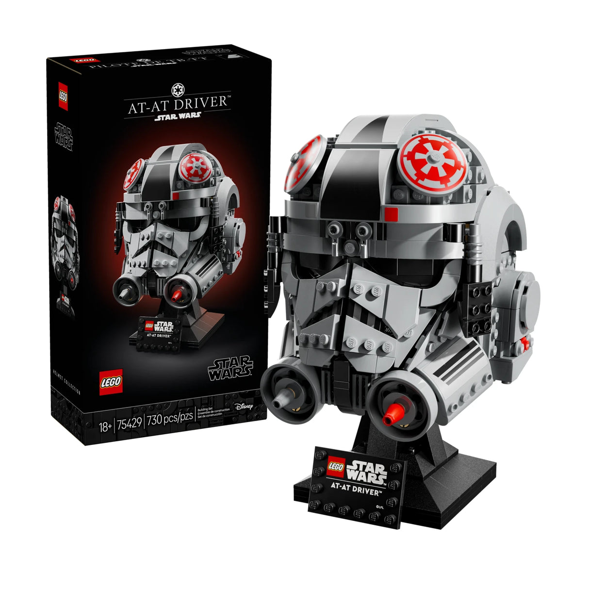 Jango Fett™ & AT-AT Driver™ Helmets + Star Wars™ Logo