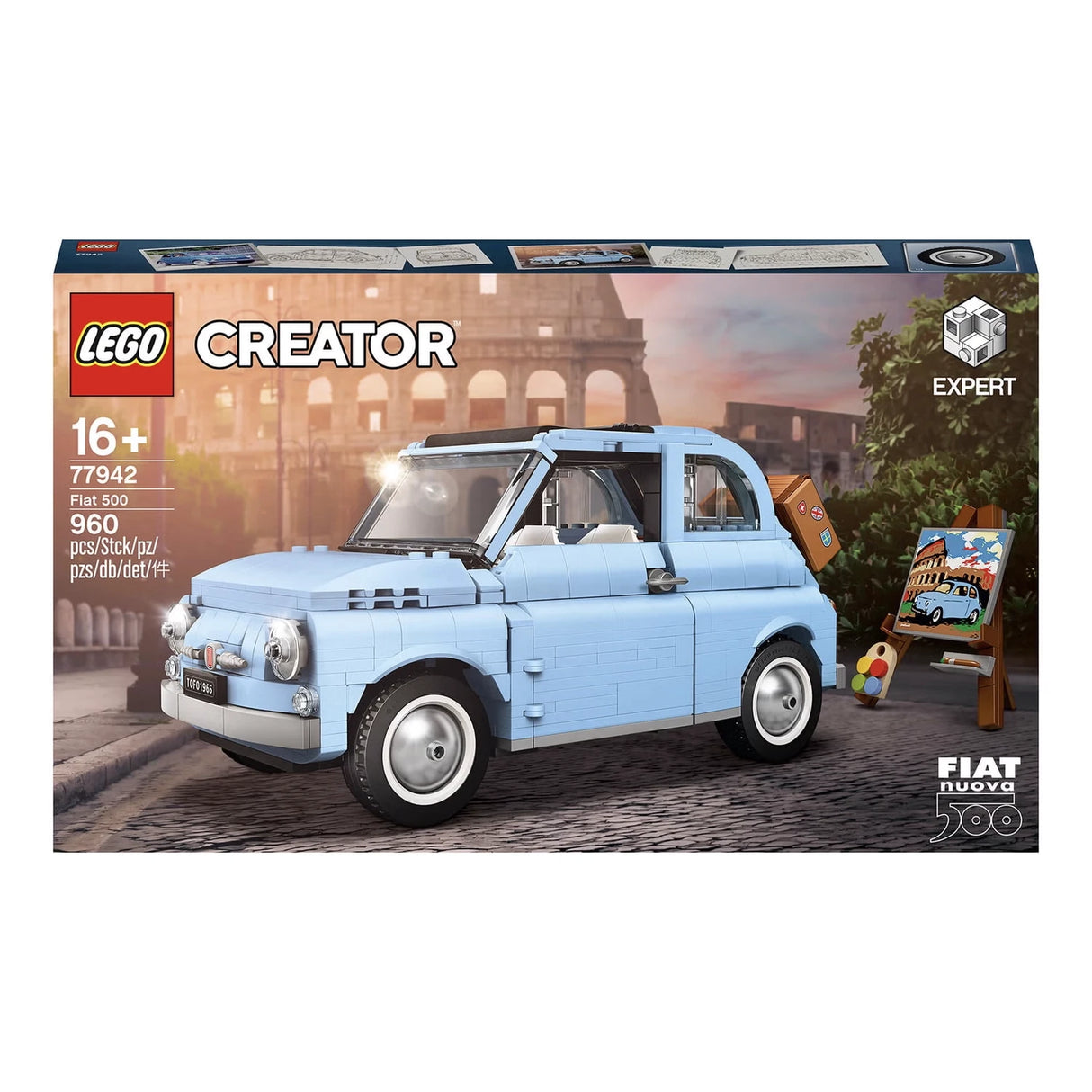 Fiat 500 Light Blue Edition