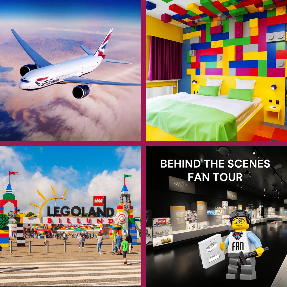 LEGO® Home of the Brick: 4-Night Ultimate Experience (Billund, Denmark)