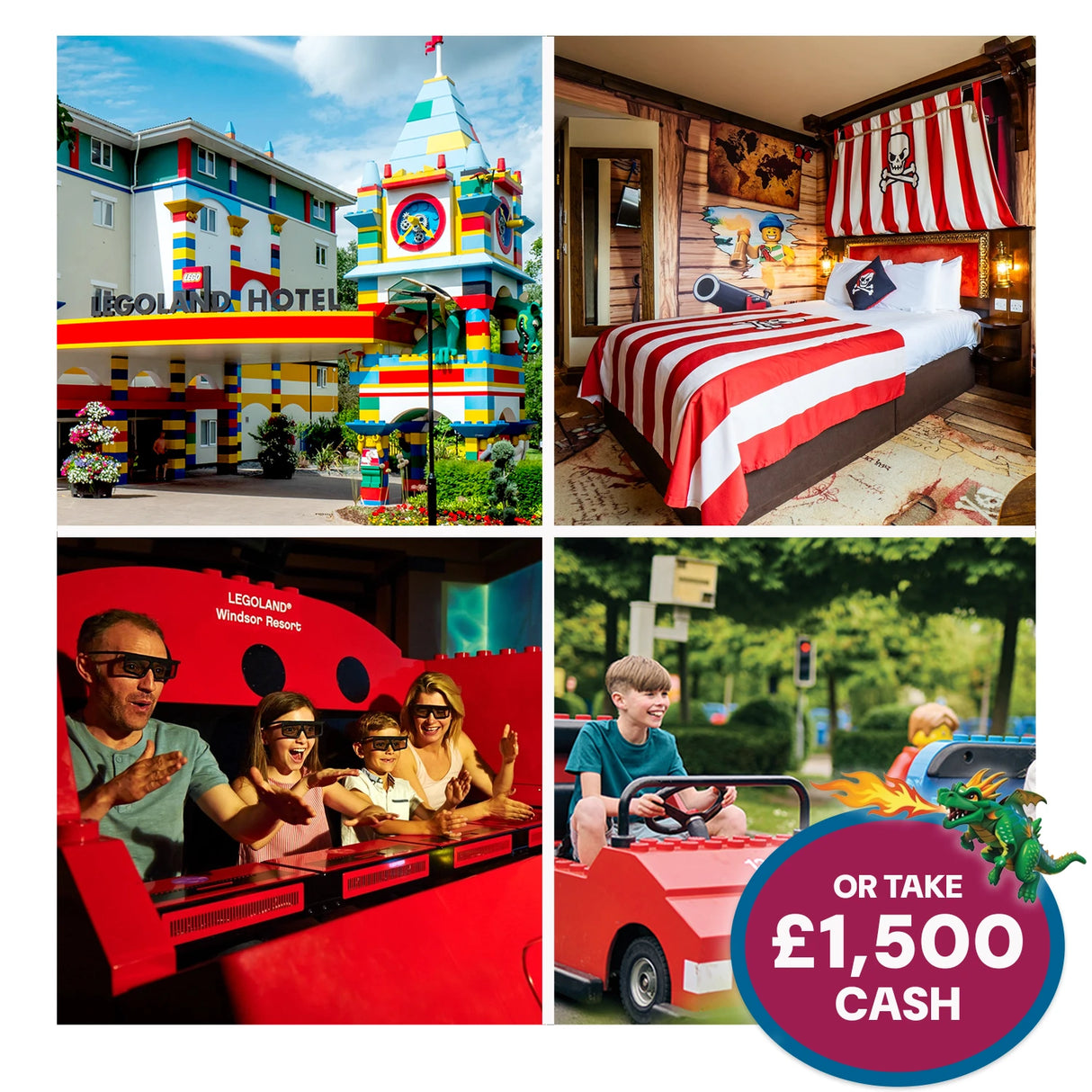 LEGOLAND® Windsor Resort: 2-Night Family Break