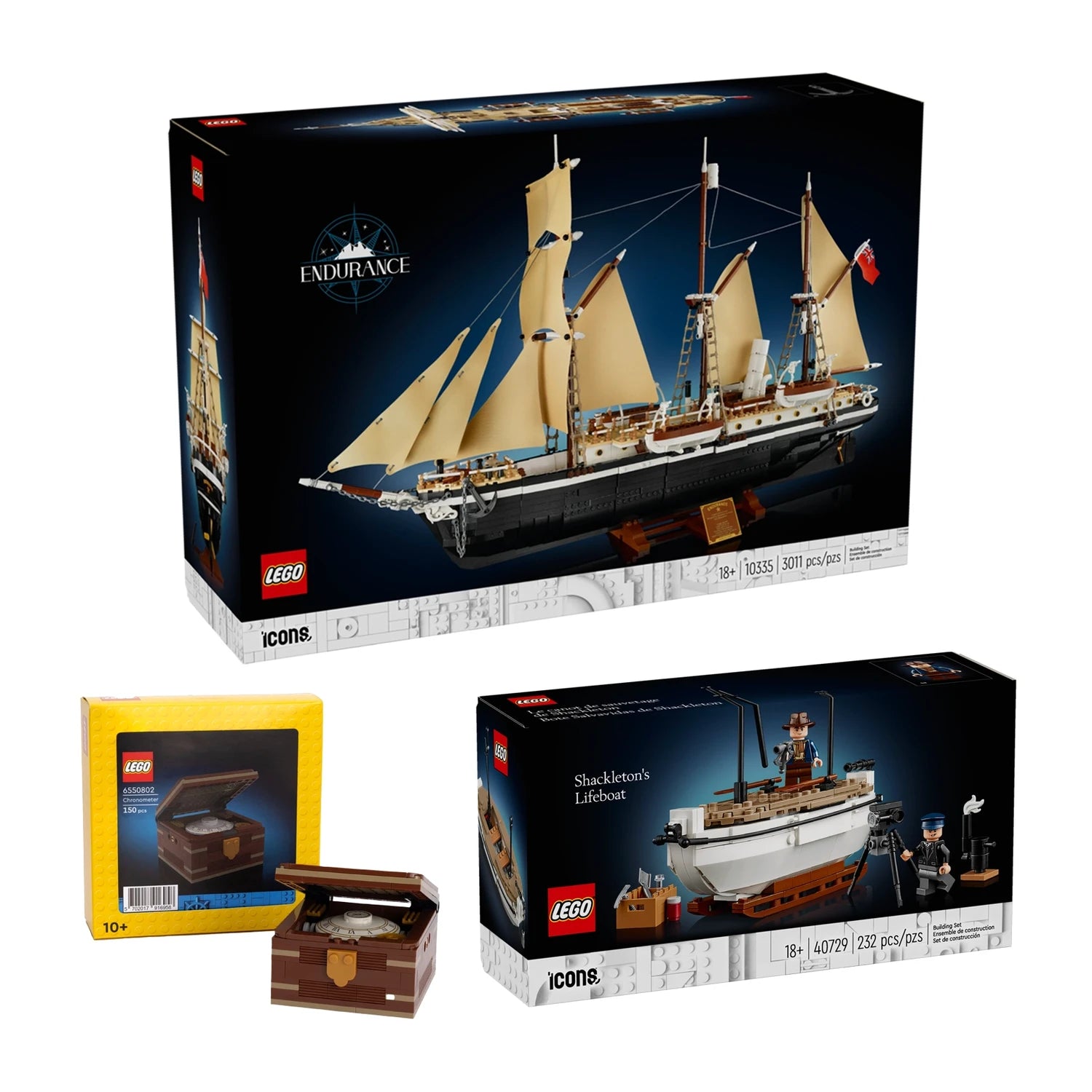 LEGO The Endurance Exclusive Bundle (10335, 40729 & 5009045