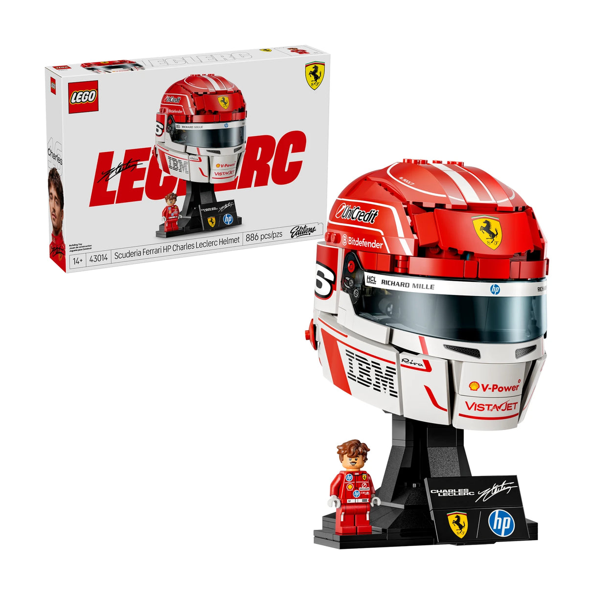 Scuderia Ferrari Helmet Bundle