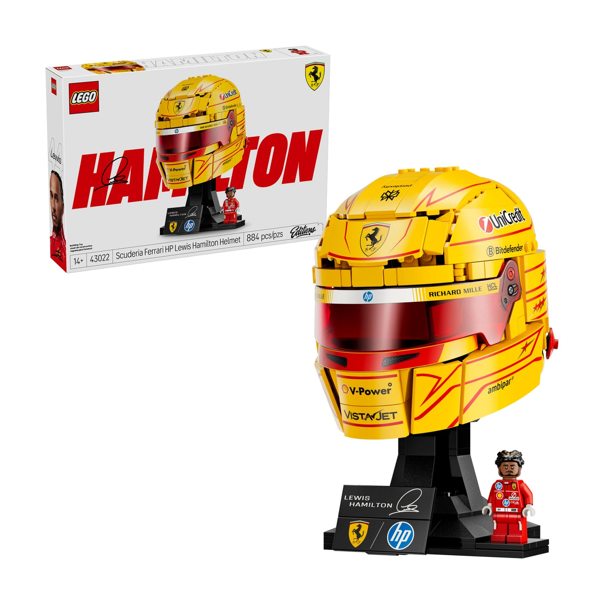 Scuderia Ferrari Helmet Bundle
