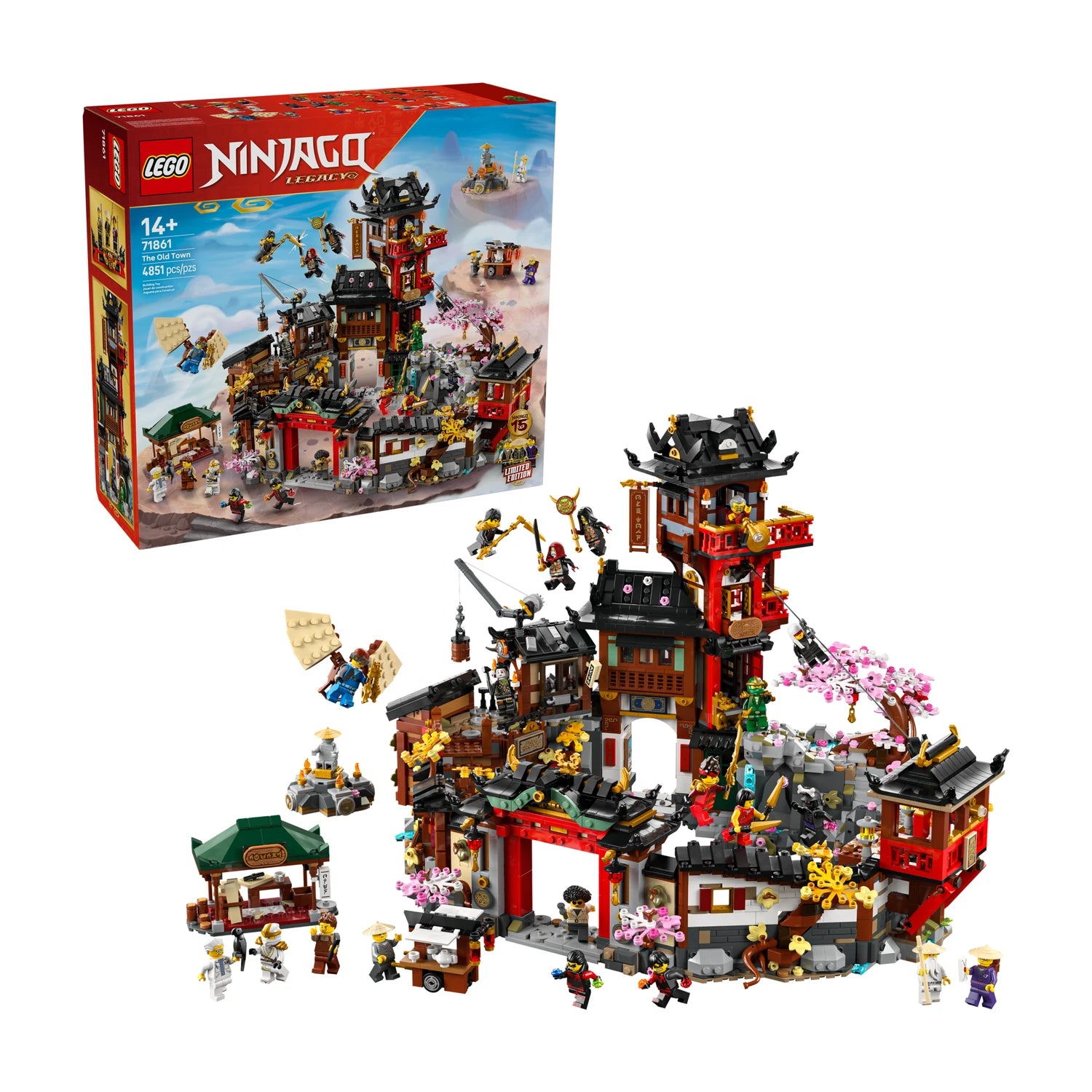 Win a LEGO NINJAGO® The Old Town 15th Anniversary (71861-1