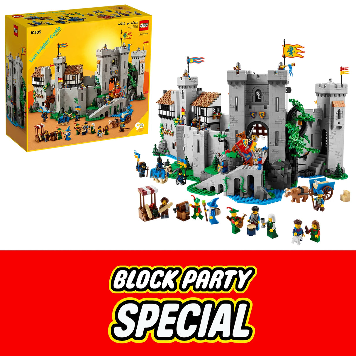Block Party Lion Knights' Castle Special