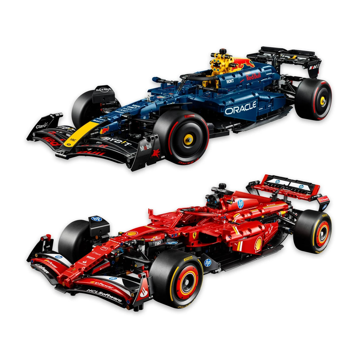 Red Bull RB20 & Ferrari SF-24 F1 Cars