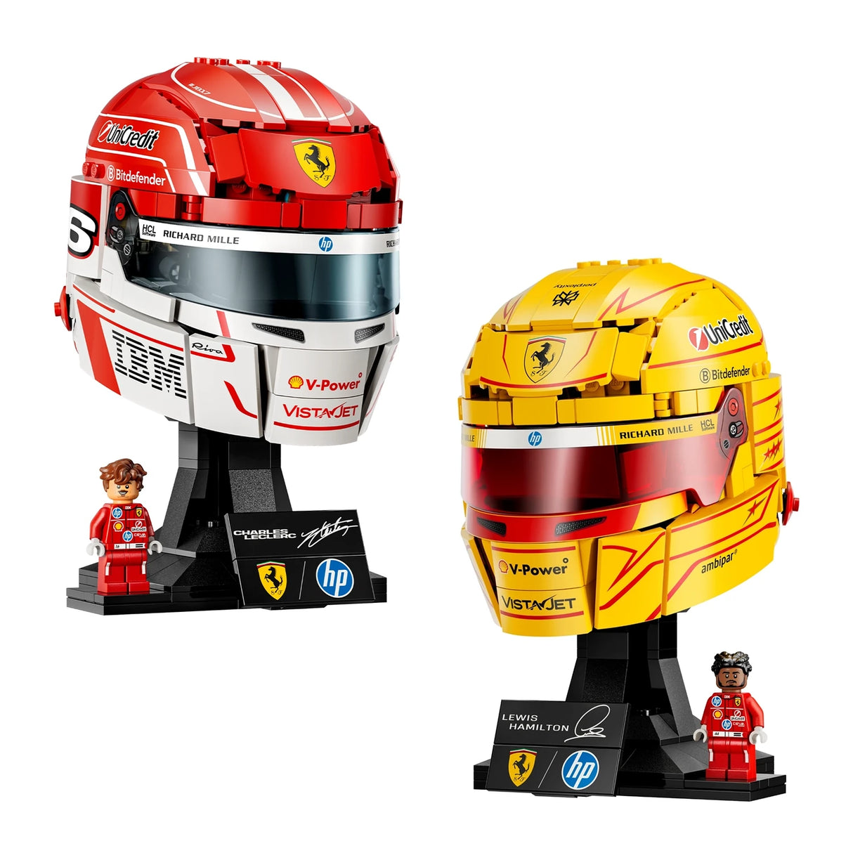Scuderia Ferrari Helmet Bundle
