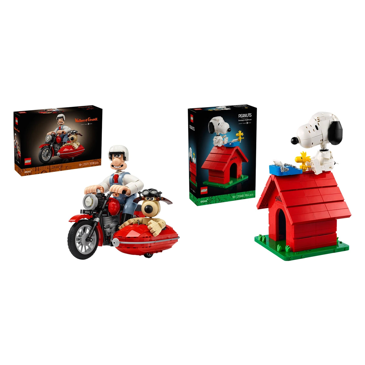 Wallace & Gromit + Snoopy Bundle